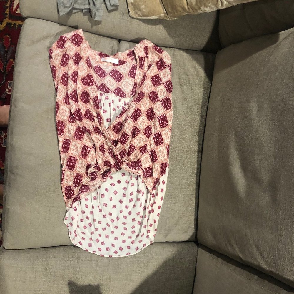 Funky Multi-colored Top Anthropologie